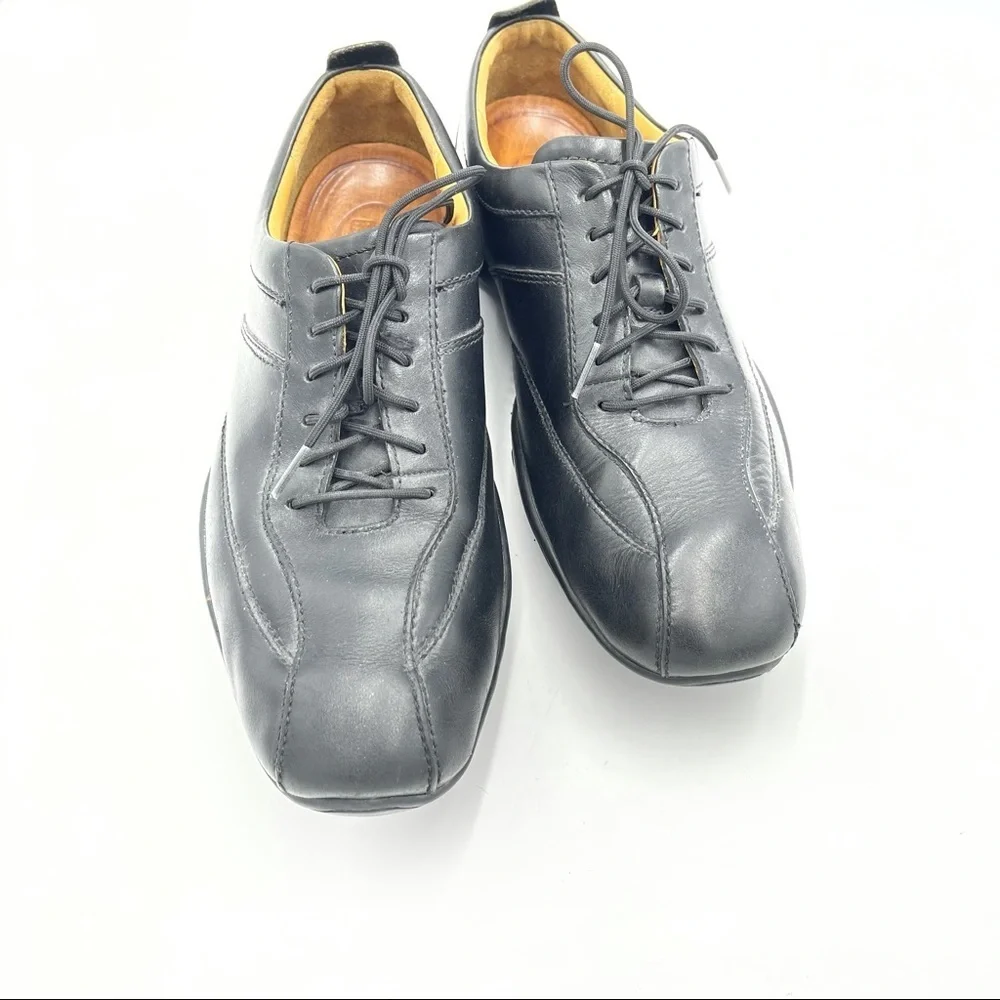 TIMBERLAND Smart Comfort System Black Leather Lace Up Shoes Men's
